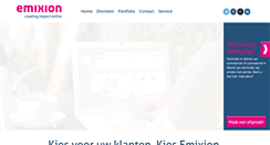 Desktop Screenshot of emixion.nl