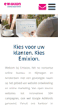 Mobile Screenshot of emixion.nl
